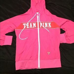 VS Pink Lifeguard Team Pink thin jacket size M